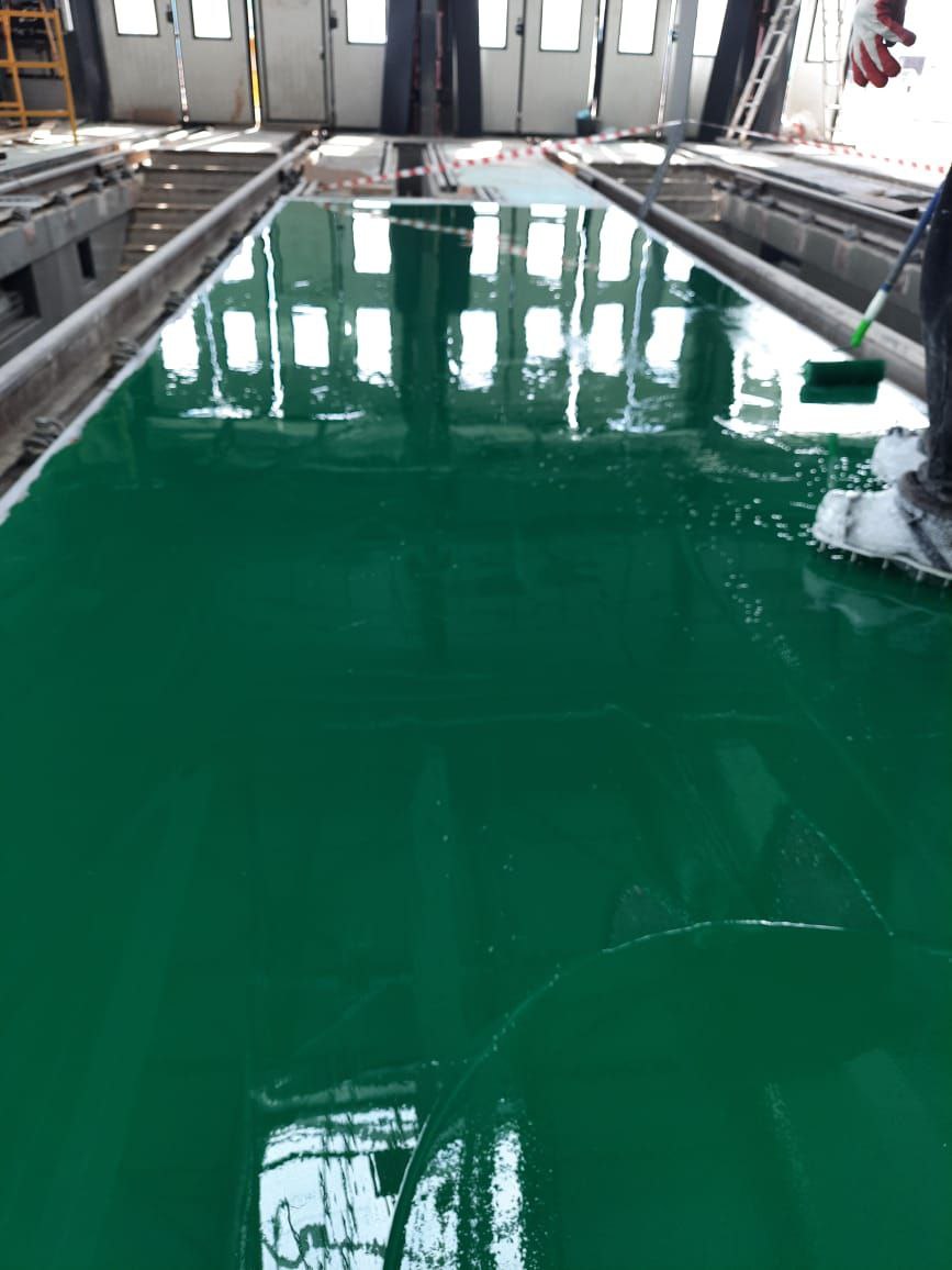 Полиуретановое покрытие — Метрополитен