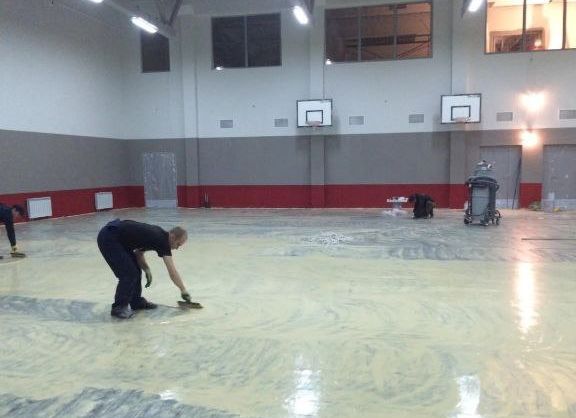 Спортивное покрытие — Школа